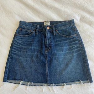 J. Crew Denim Skirt